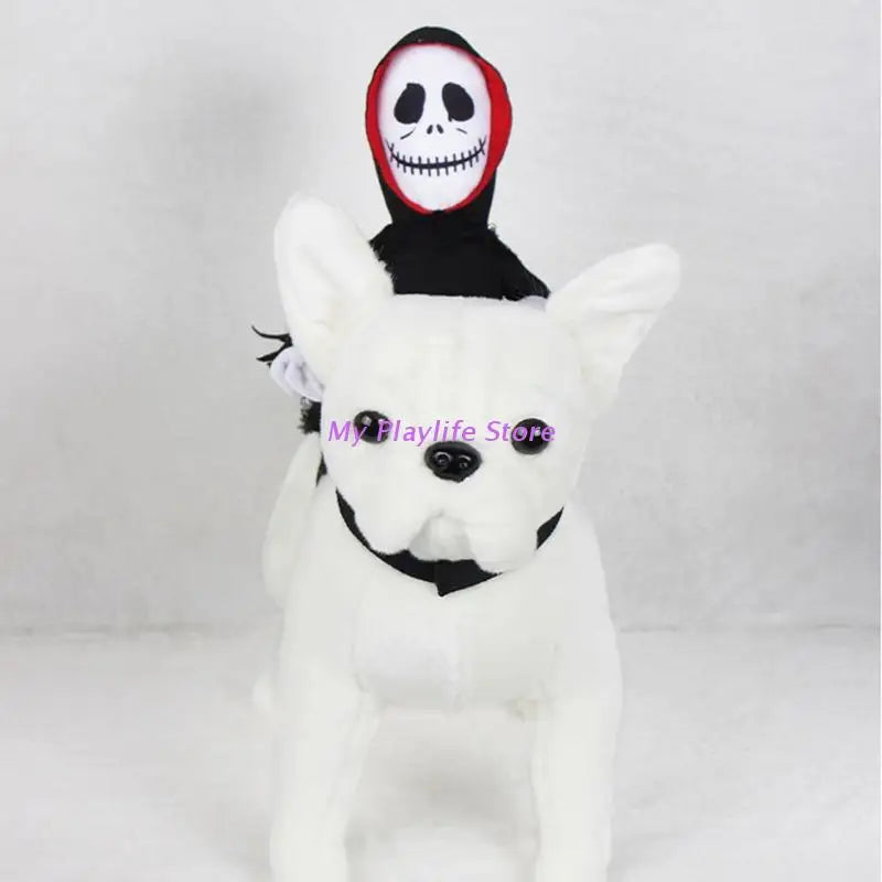 Stylish Ghost Pet Costume for Halloween