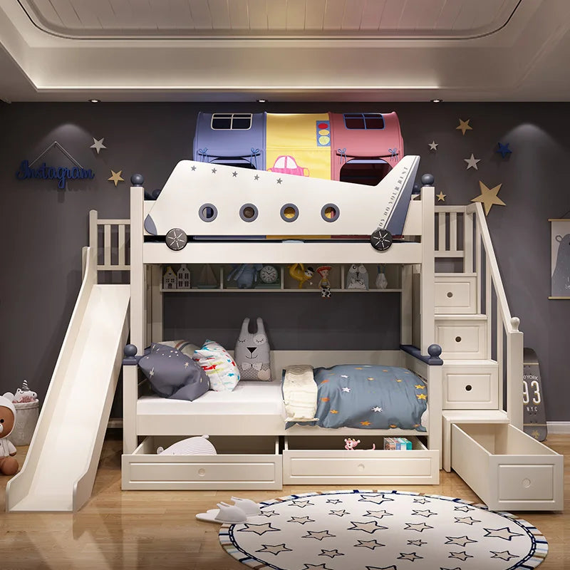 Luxury Princess Bunk Bed for Girls