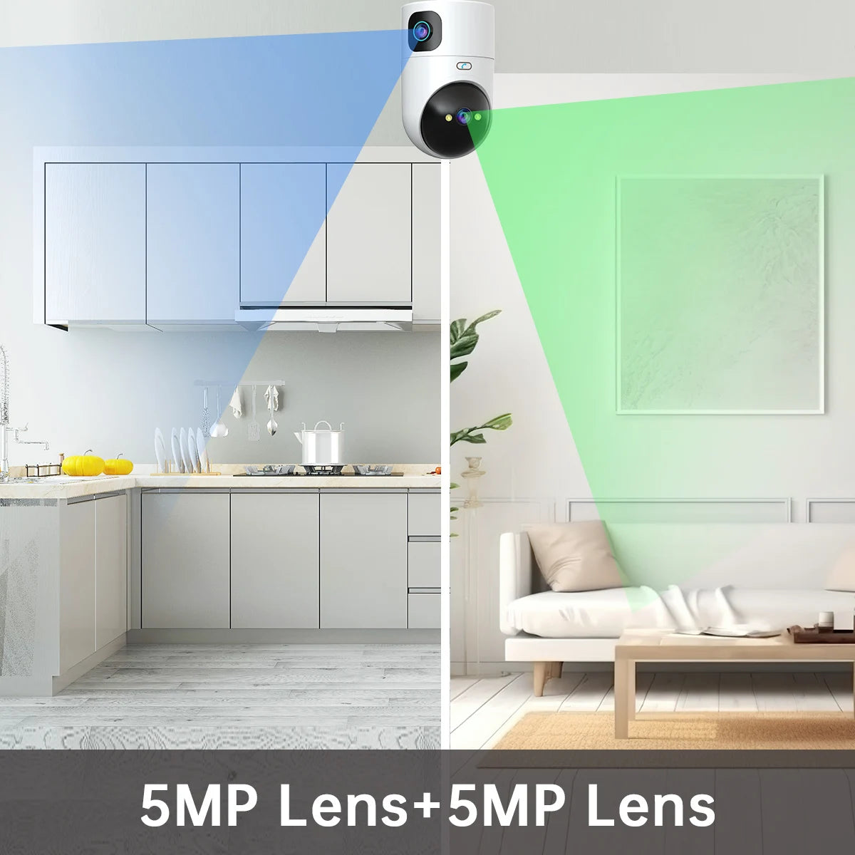 JOOAN 5K Dual Lens IP Camera