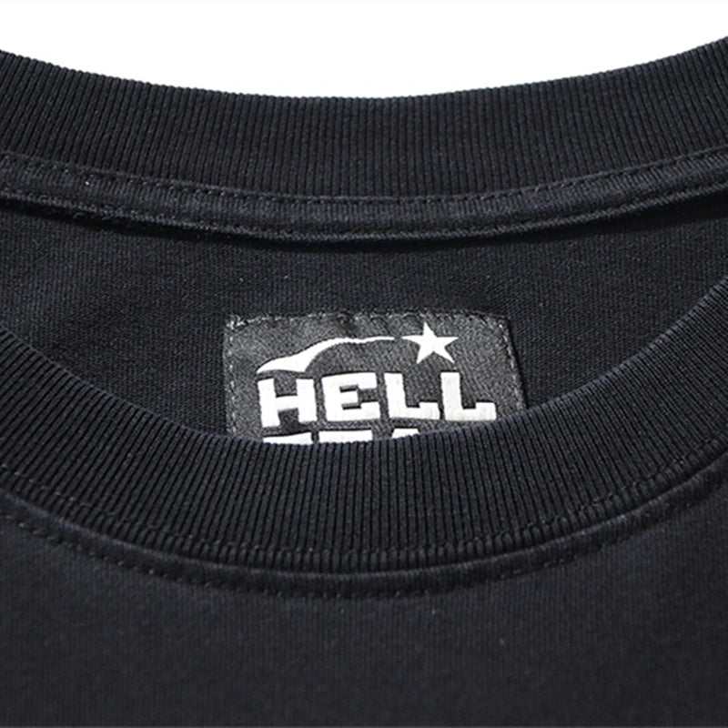 Y2K Hellstar Hip-hop Men's T-shirt