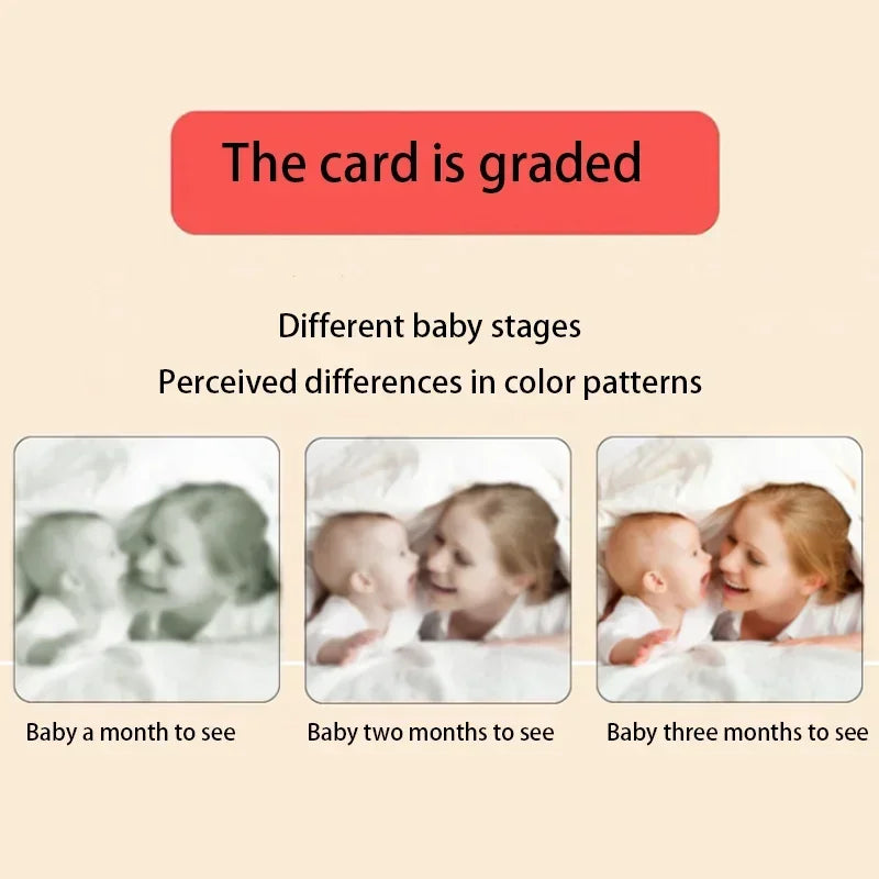 Baby Visual Gift Stimulation Flash Cards