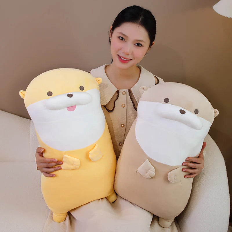 Kawaii Sea Otter Plush Pillow Toy