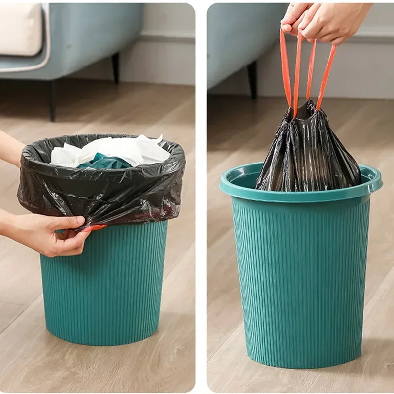 12pcs Disposable Trash Bags - Heavy Duty