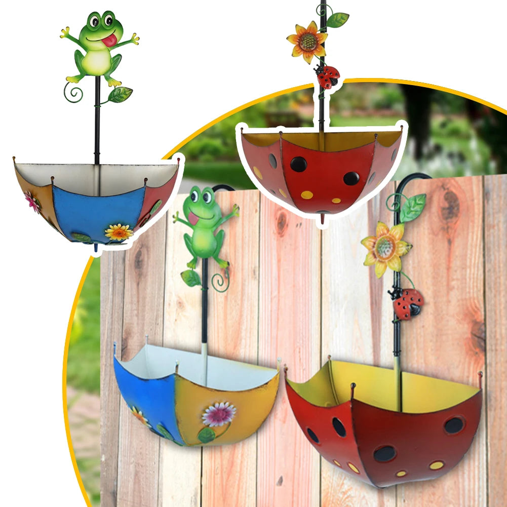 Hanging Umbrella Flower Pots