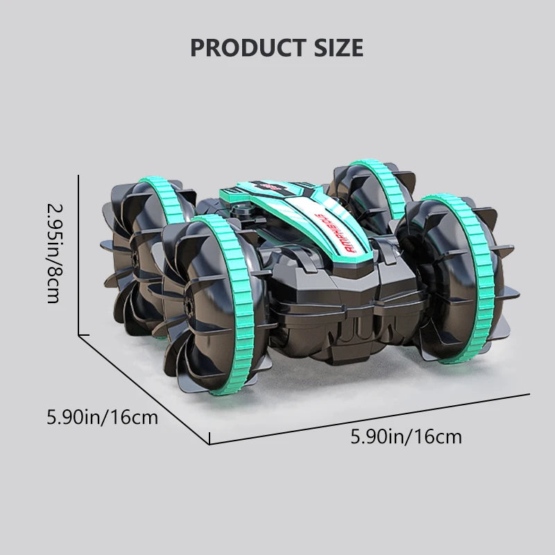 Amphibious RC Car Stunt Vehicle