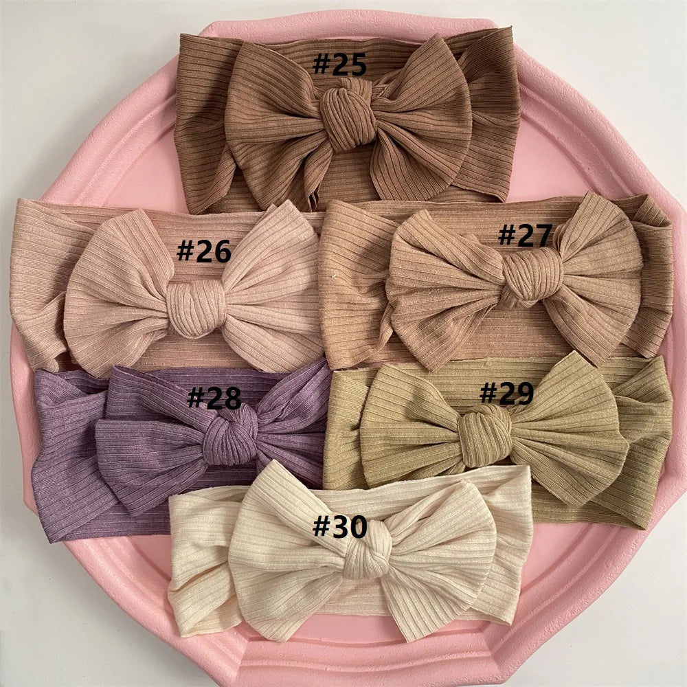 Soft Knit Baby Headbands - 44 Colors