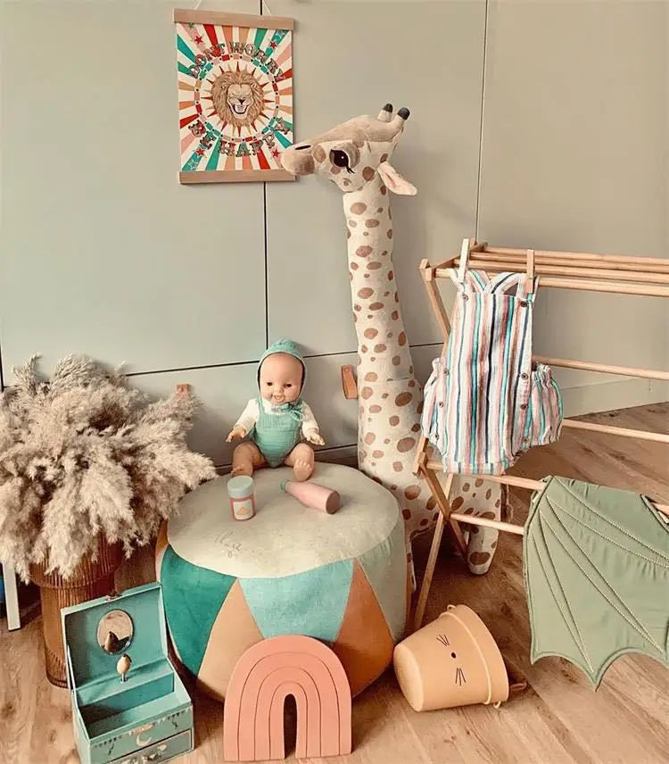 Giraffe Nursery Plush Toy Decor