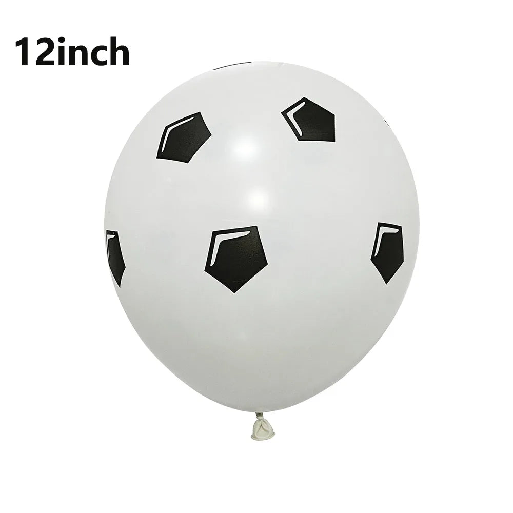 Football Birthday Party Balloon Set