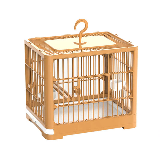 Travel Bird Cage with Handles & Accessories