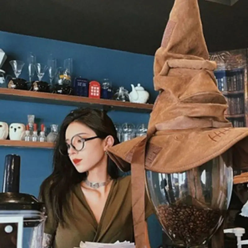 Wizard Witch Sorting Hat Halloween Party Prop