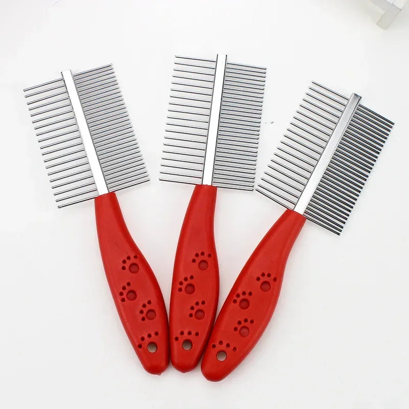 Pet Grooming Double-Sided Comb Brush