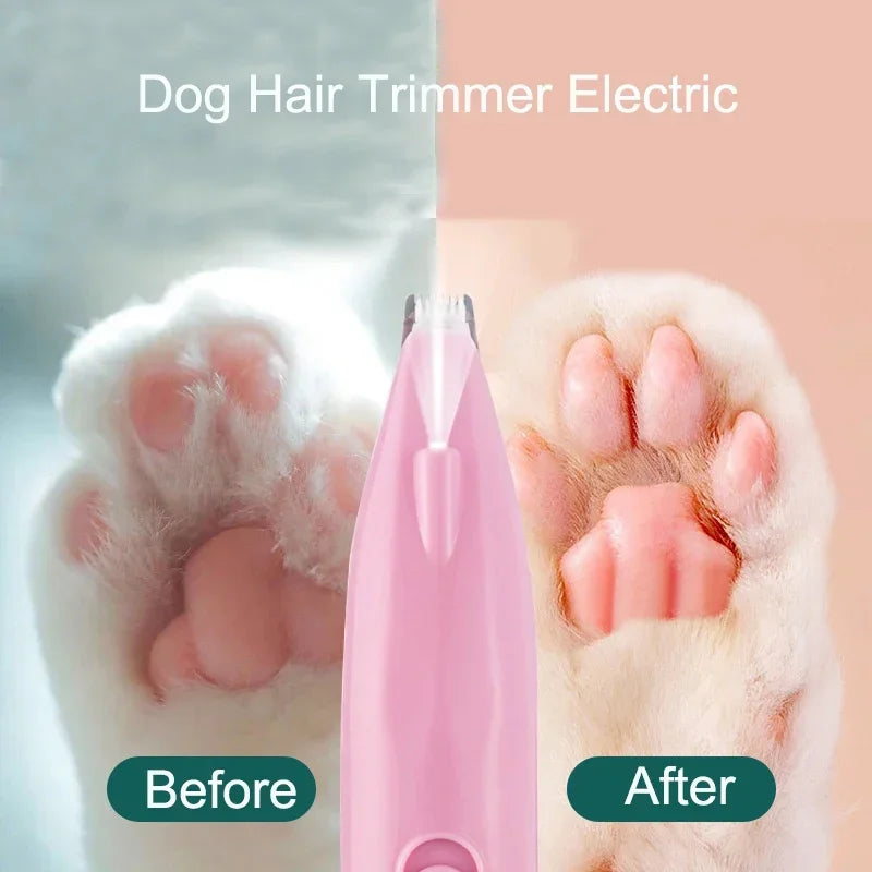 Professional Pet Hair Trimmer - Electric, Precise & Quiet