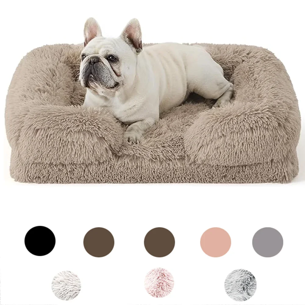 Warm Winter Dog Bed - Cozy Pet Sofa