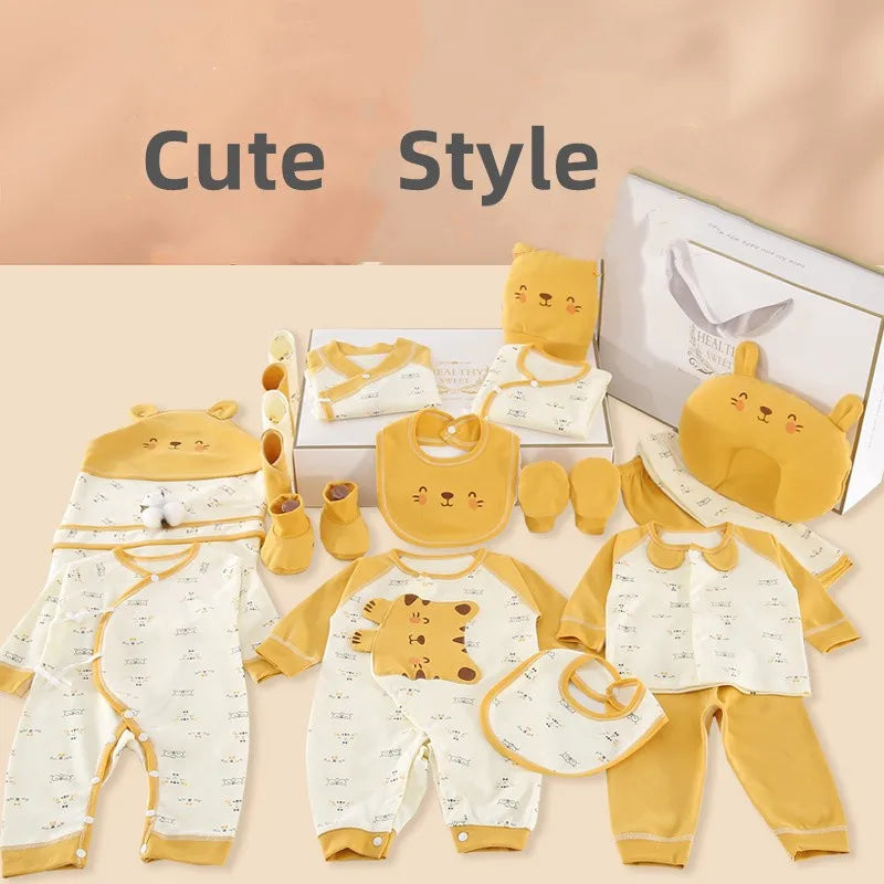 Newborn Clothes Set 18/22pcs - Baby Gift Bundle