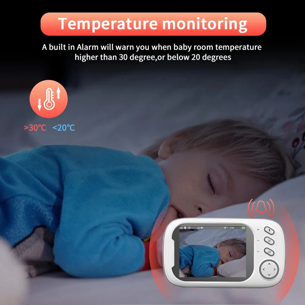 Wireless Baby Monitor with Night Vision