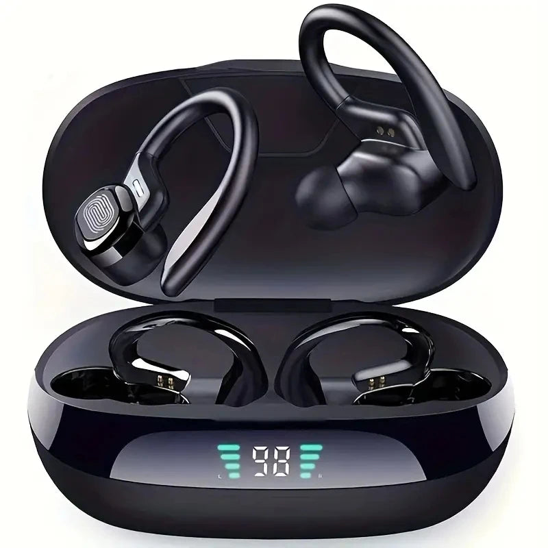 Wireless Sport Earbuds with 9D Hifi Stereo Sound