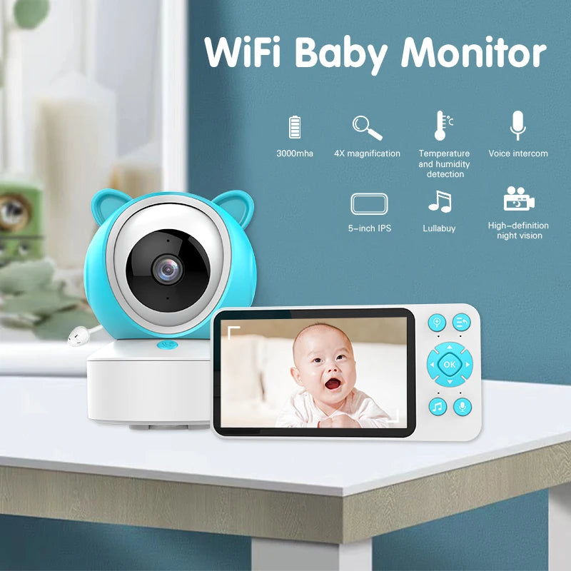 1080P Tuya Smart WiFi Baby Monitor