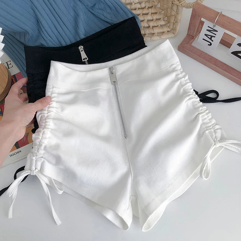 Kids Summer Shorts with Adjustable Lacing