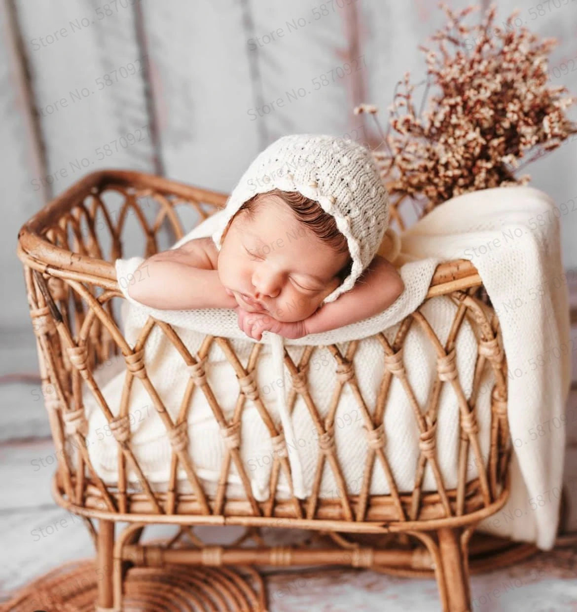 Baby Cribs Newborn Photography Props