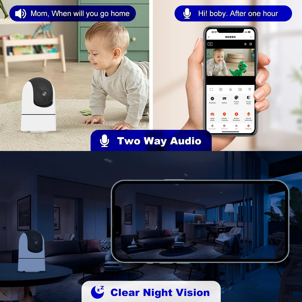 6MP Tuya WiFi Security Camera