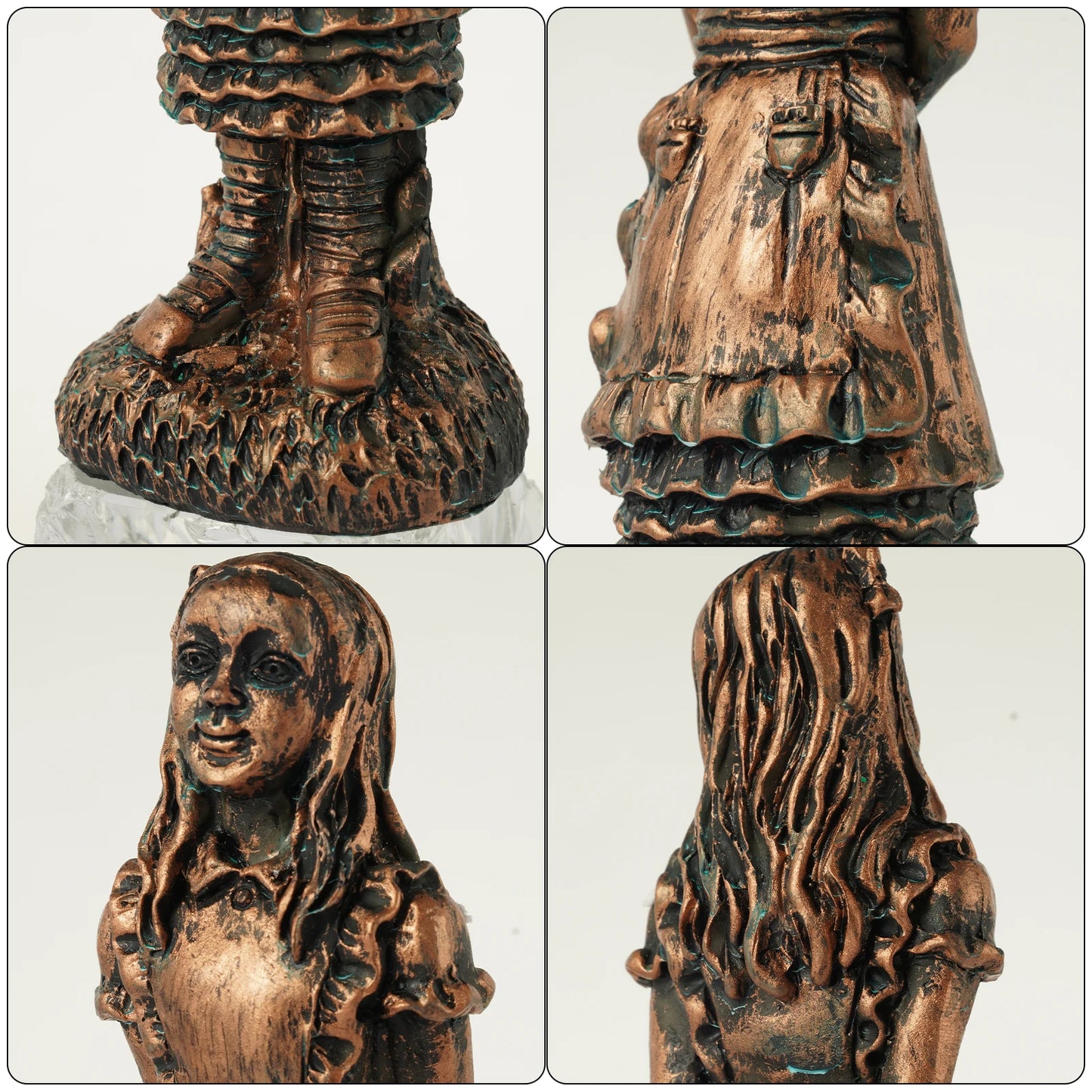 Alice in Wonderland Resin Garden Statue Set