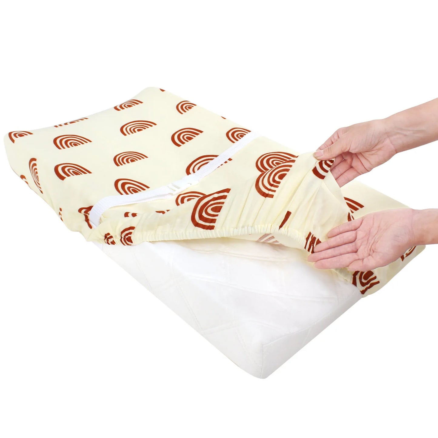 Soft Bamboo Cotton Changing Pad Cover