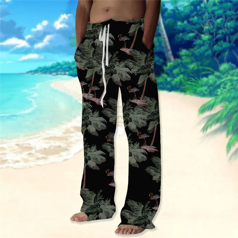 Men's Hawaiian Beach Trousers