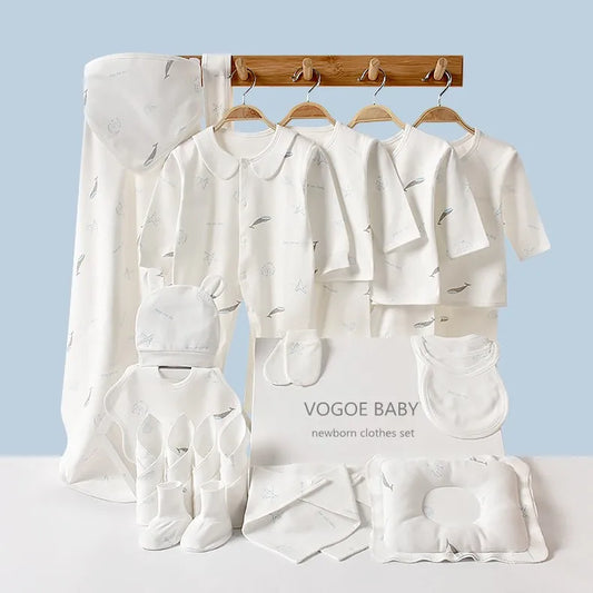 Pure Cotton Baby Clothes Set