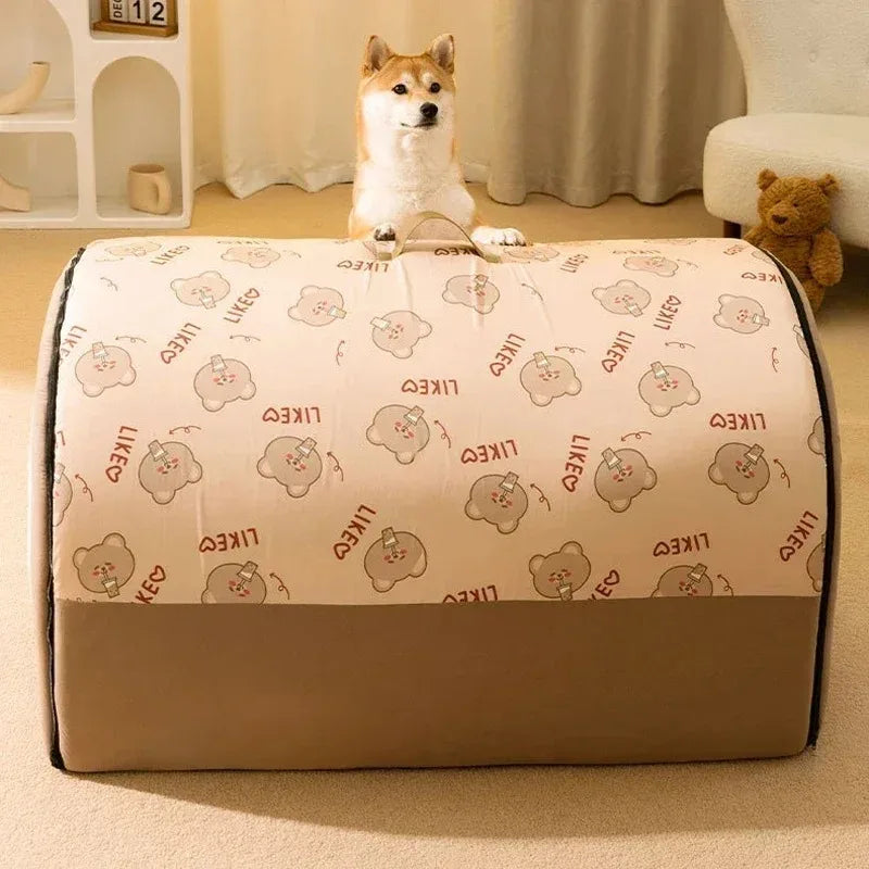 Warm Winter Dog House Mat - Big Dog Kennel