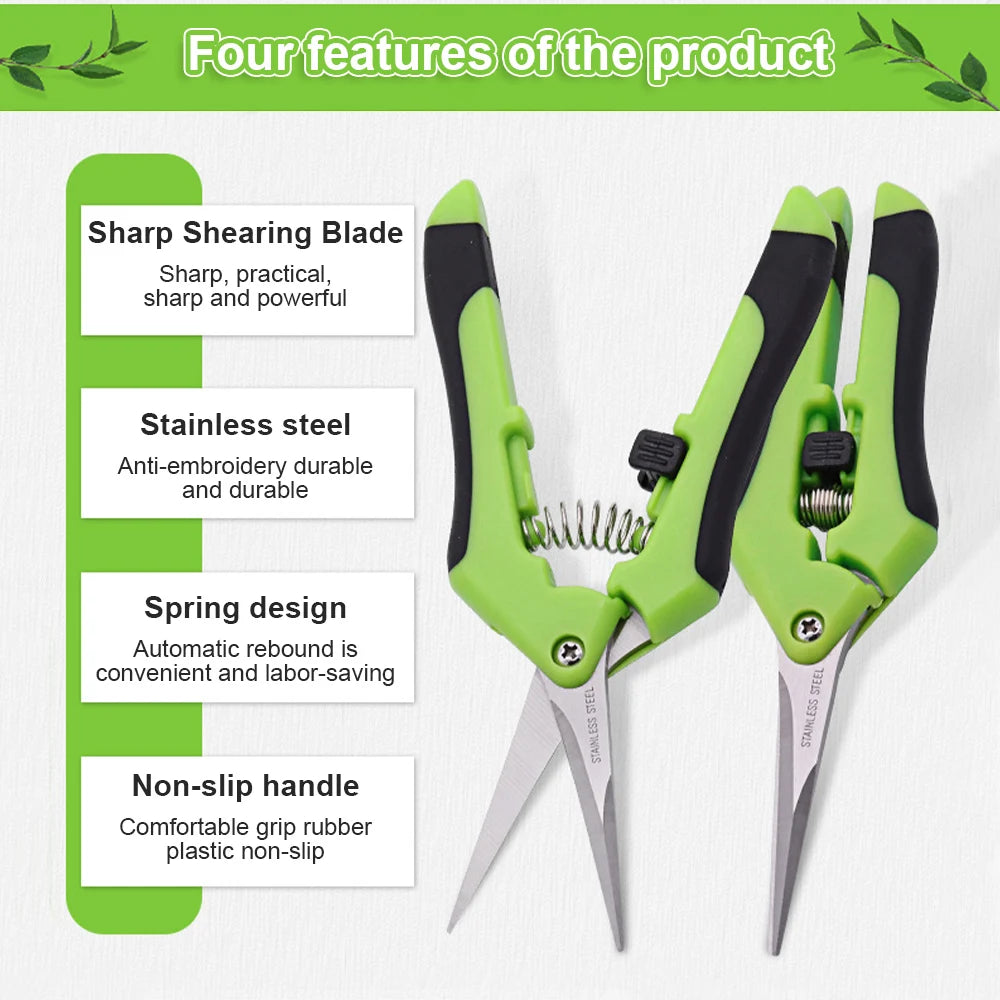 1PC Garden Pruning Shear - Stainless Steel Blades