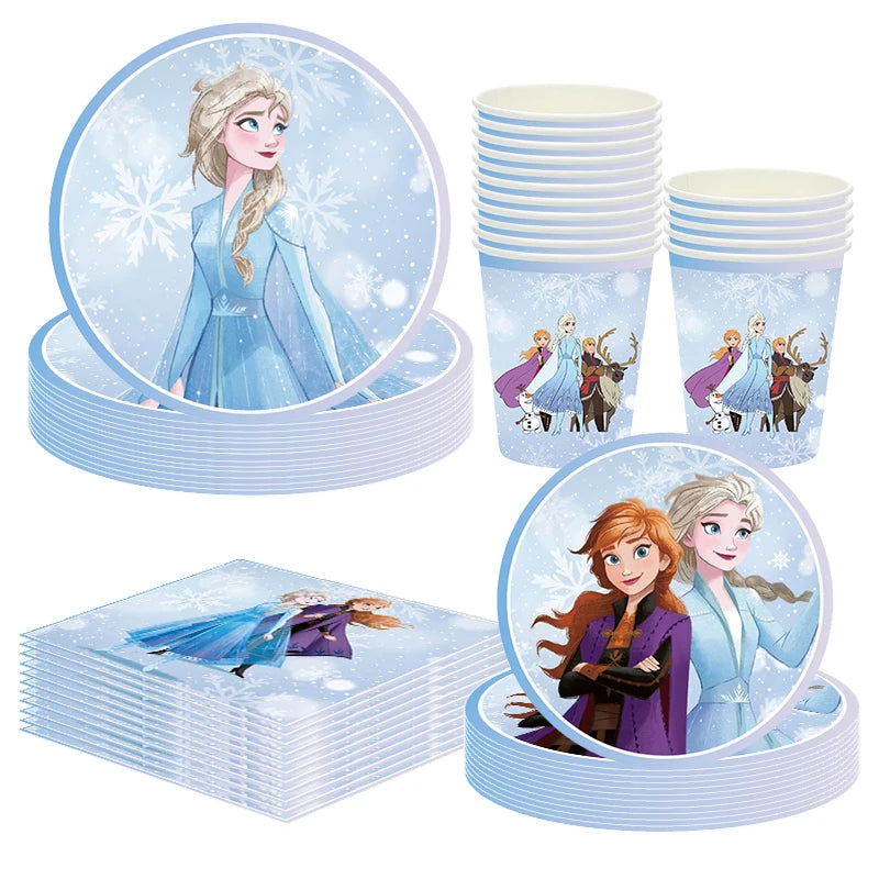 Frozen Theme Party Supplies - Girl's Birthday