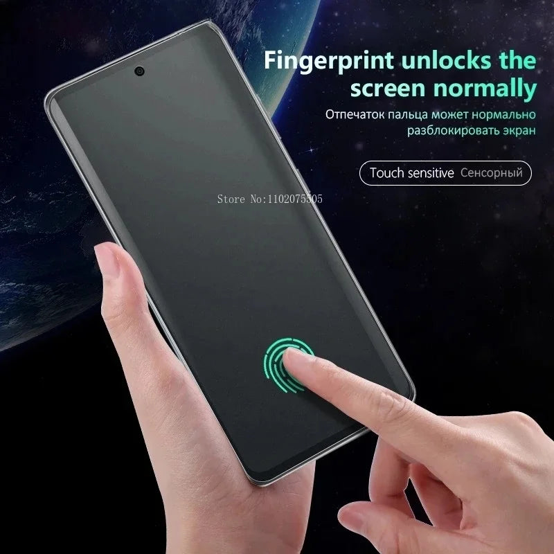 Anti-Spy Hydrogel Screen Protector Set