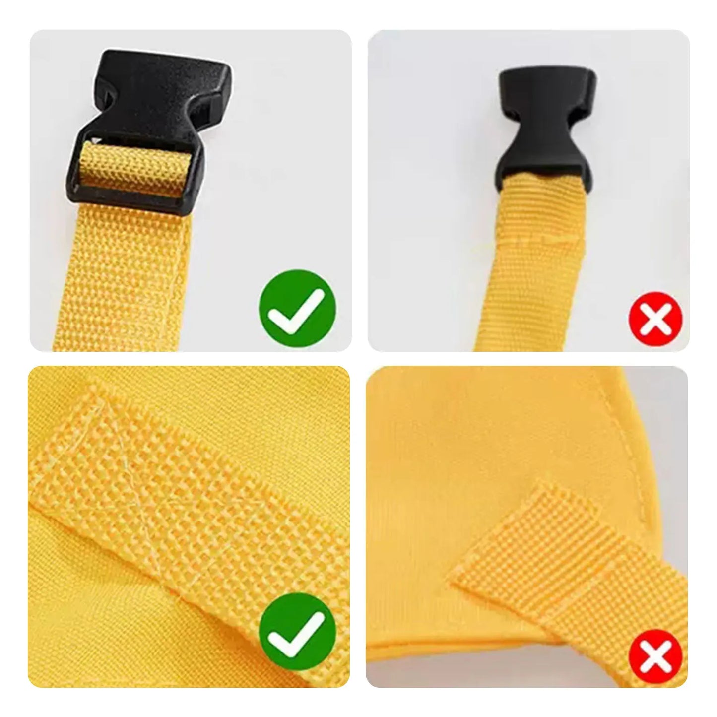 Portable Child Seat Safety Belt