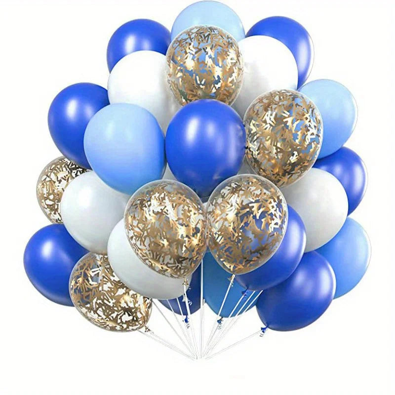 30pcs Confetti Latex Balloons