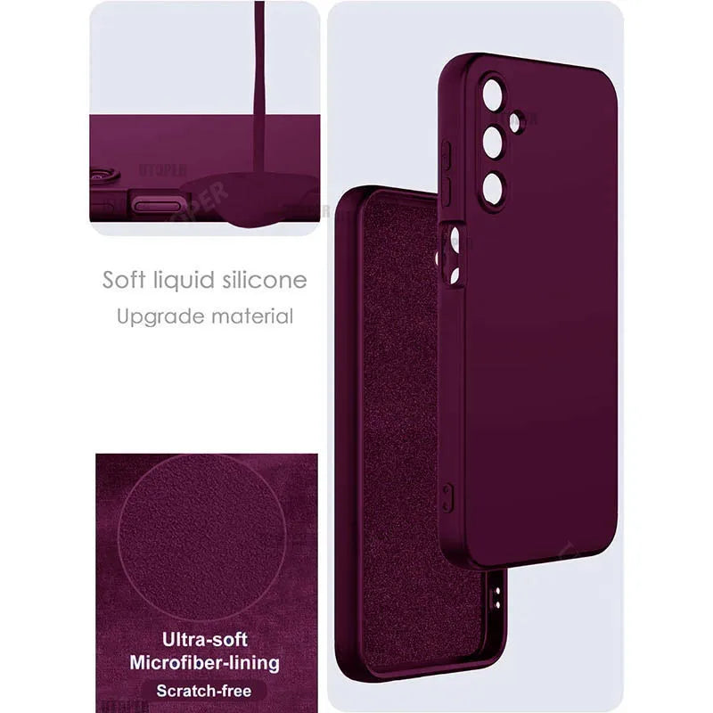 Liquid Silicone Samsung Galaxy Protection Cover