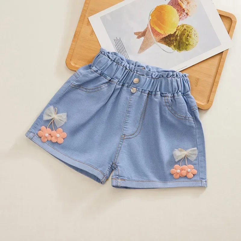 Fashion Girls Denim Shorts