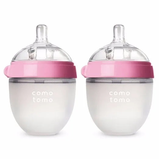 BPA Free Baby Bottle Bundle - Pink