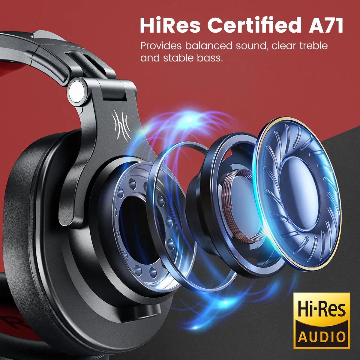 Oneodio A71 Wired Studio Headphones