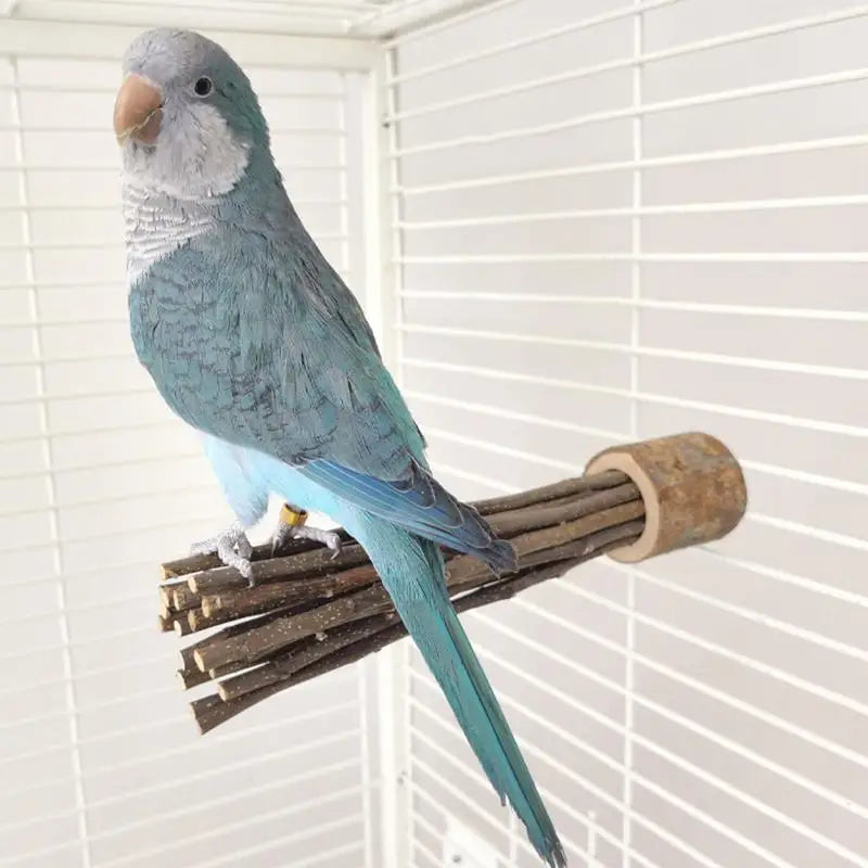 Wooden Parrot Stand Perch for Birdcage