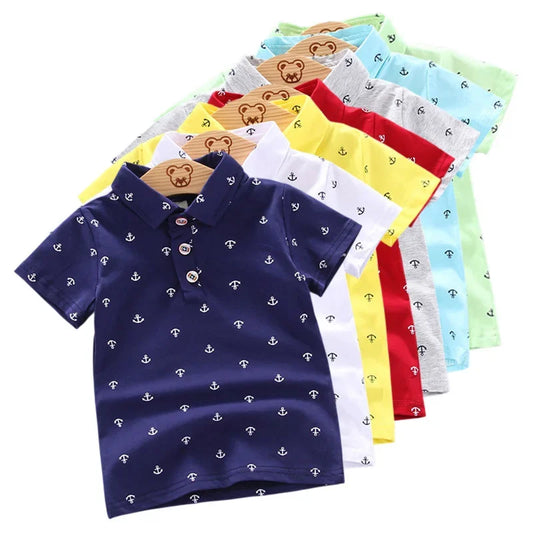 Breathable Summer Baby Shirts 12M-5Y