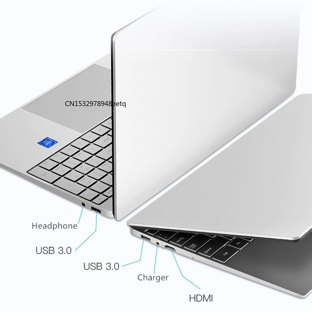 Fingerprint Unlock Intel Laptop 15.6 Inch