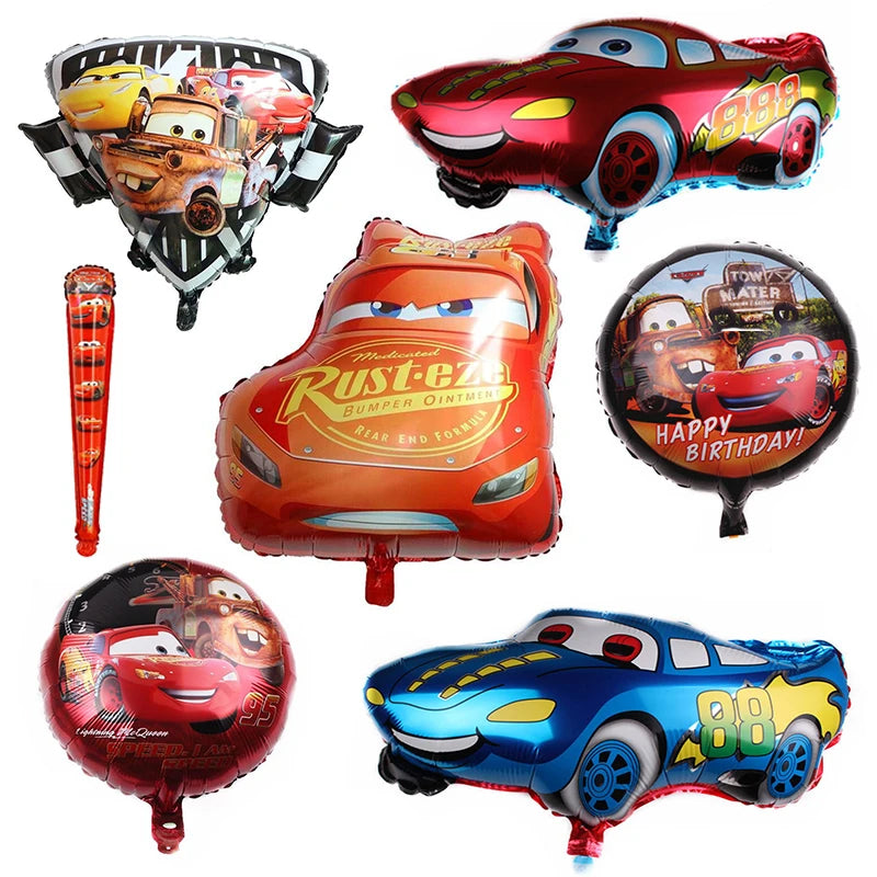 Disney McQueen Car Foil Balloons