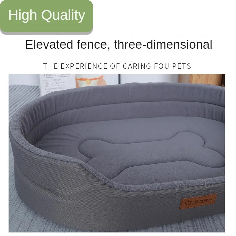 Chew Resistant Waterproof Dog Bed - Easy to Clean & Durable