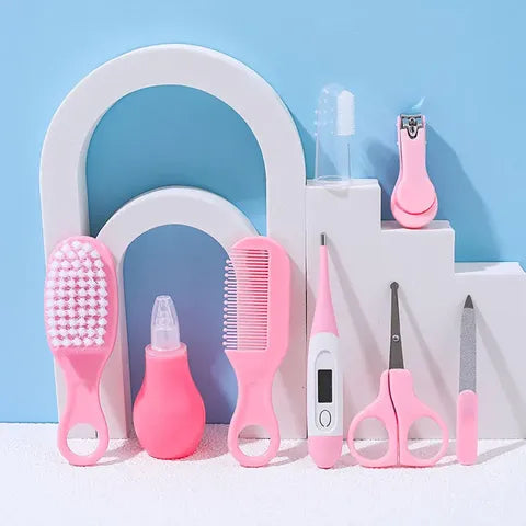 8Pcs Baby Care Kit - Essential Grooming Tools Set