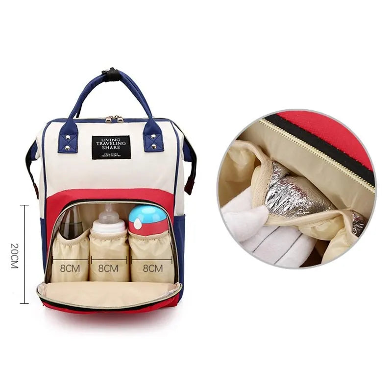 Premium Large Capacity Nappy Changing Bags Backpack