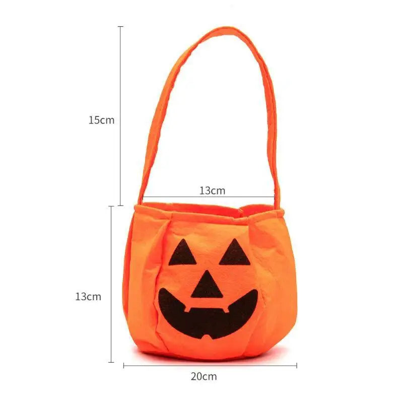 Happy Halloween Pumpkin Candy Bag