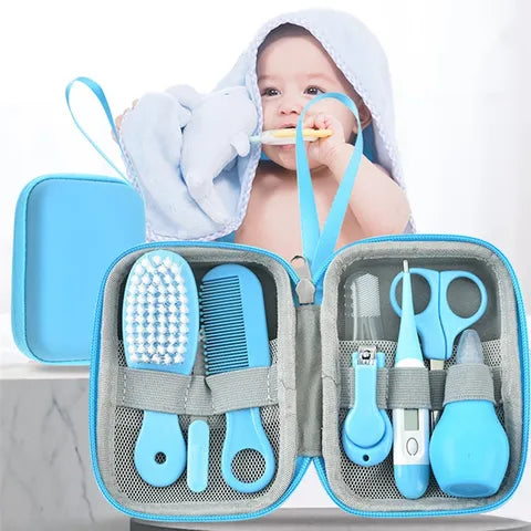 8Pcs Baby Care Kit - Essential Grooming Tools Set