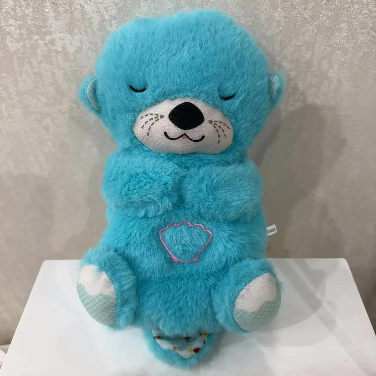 Breathing Otter Baby Soother Plush Toy