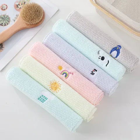 Cute Bear Cartoon Cotton Towel