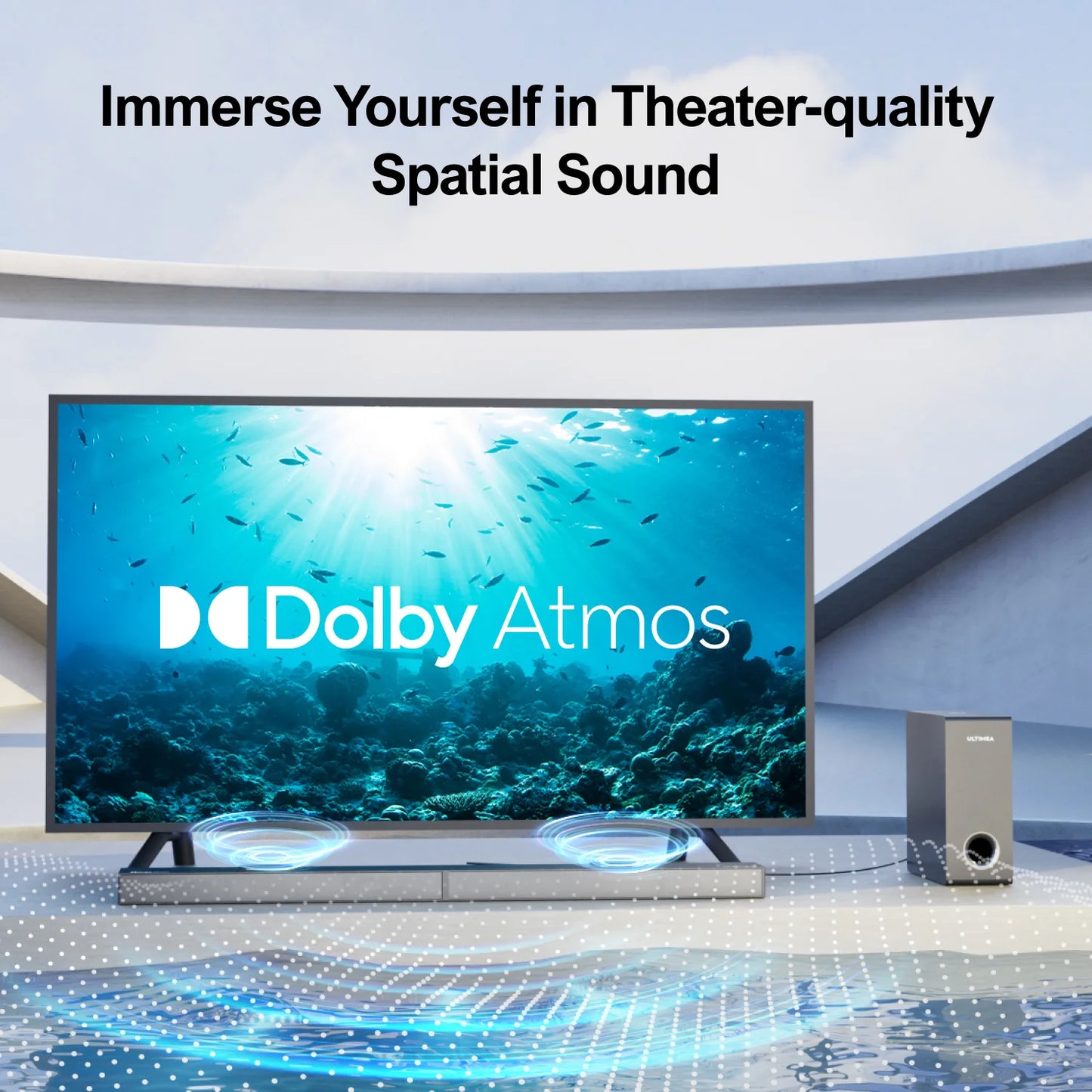 ULTIMEA Nova S70 3.1.2ch Dolby Atmos Sound Bar